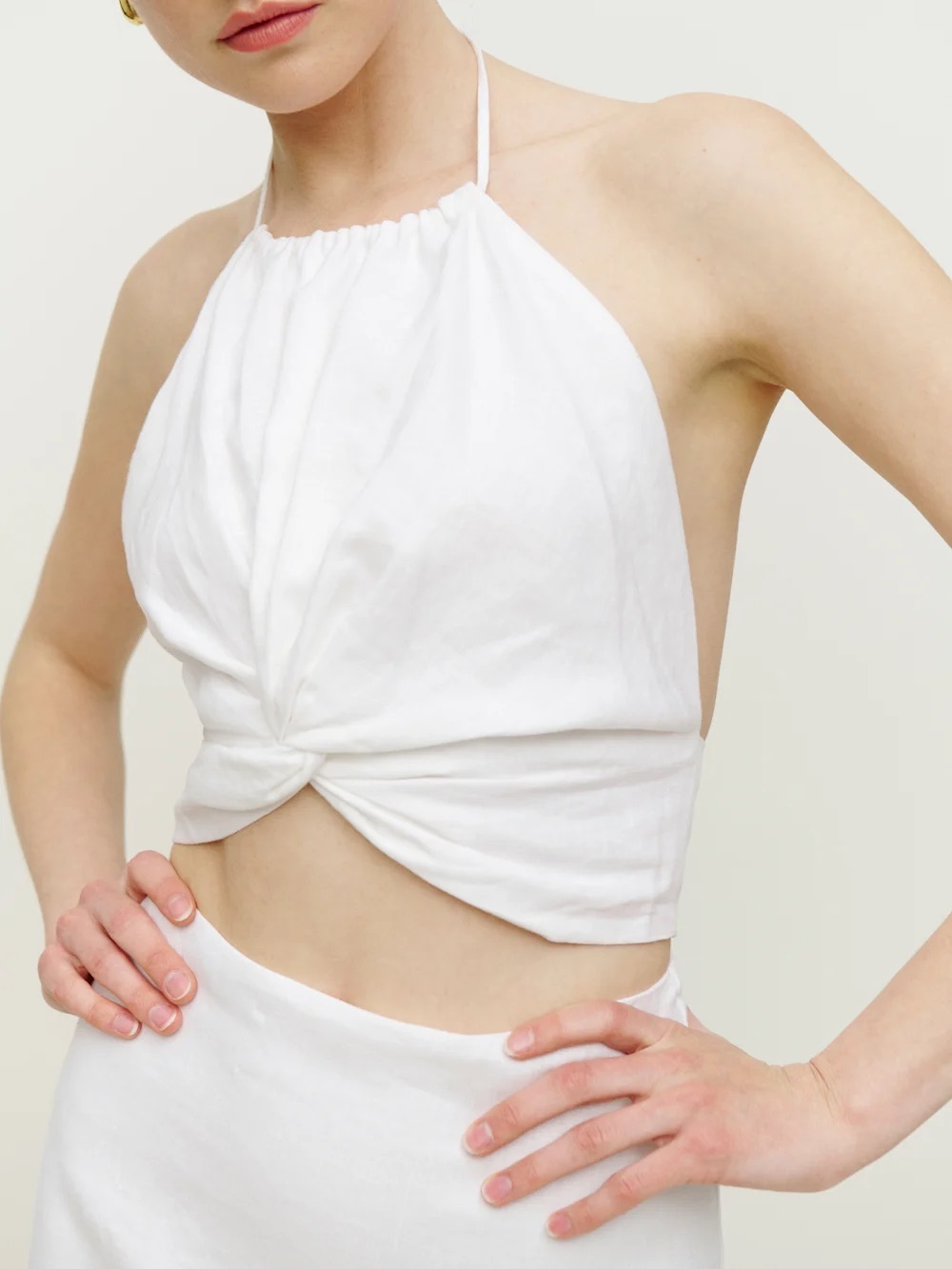 Reformation Meri Linen Top - Picture 7 of 8